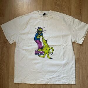 BRAIN DEAD tee worm once perfect condition size L